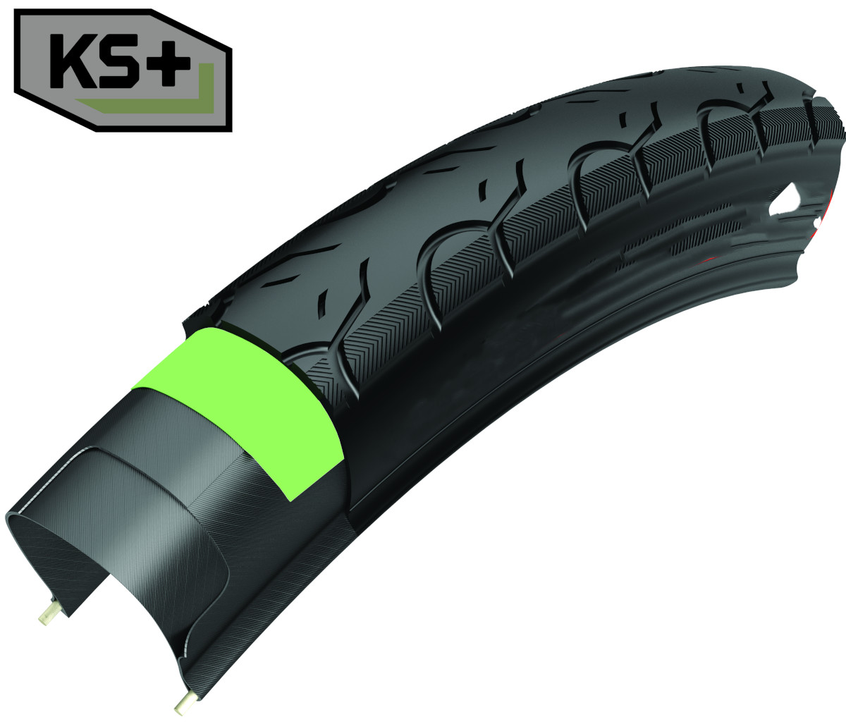 2x Khan K-935 Fahrradreifen 28 Zoll + Schläuche + Reifenheber Set